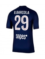 Paris Saint-Germain Bradley Barcola #29 Hjemmedrakt 2025-26 Korte ermer